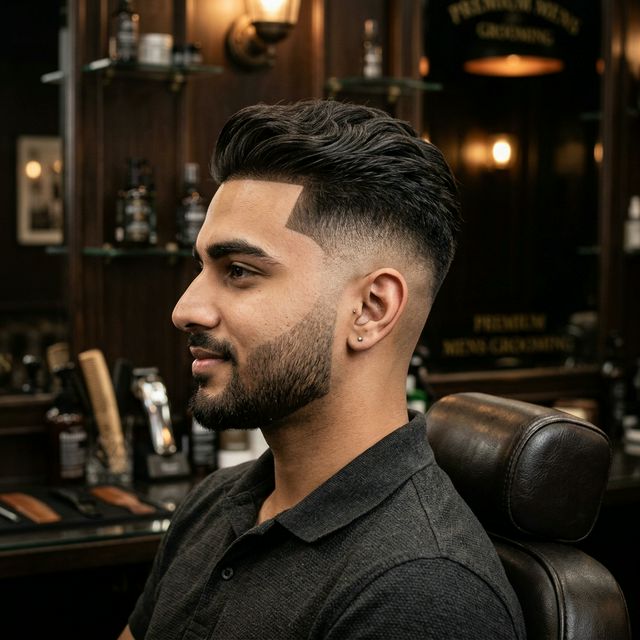 Mid Fade Haircut